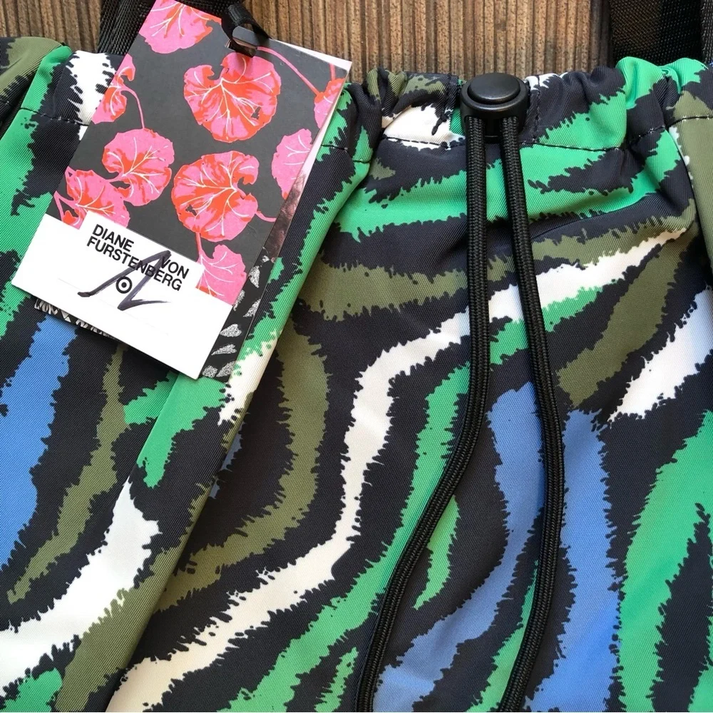 Diane Von Furstenberg DVF X Target Disco Zebra Large Tote Bag